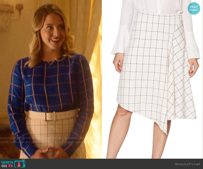 Joie Othelia Skirt worn by Amanda (Helene Yorke) on Katy Keene