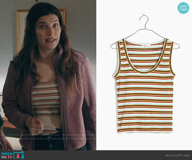 Rio’s striped top on Bless This Mess