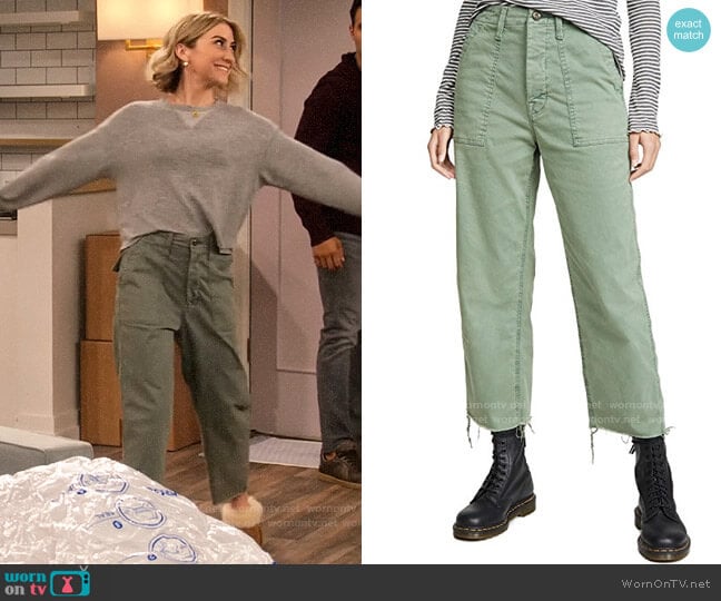 Ava’s green pants on The Expanding Universe of Ashley Garcia