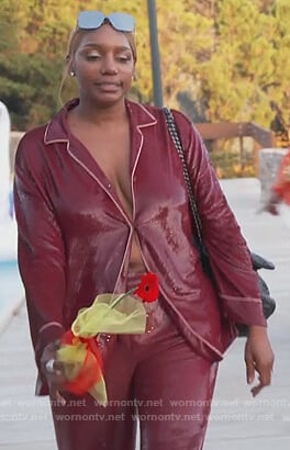 Nene’s red sequin pajamas on The Real Housewives of Atlanta