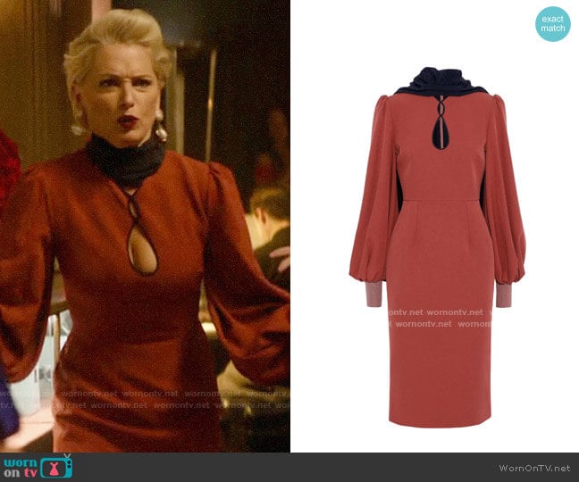 Roksanda Ilexa Dress worn by  Gloria Grandbilt (Katherine LaNasa) on Katy Keene