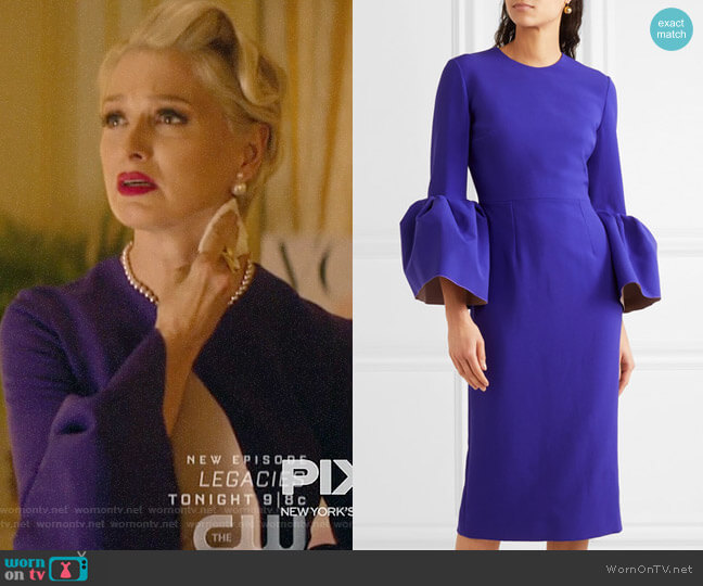 Roksanda Margot Dress worn by  Gloria Grandbilt (Katherine LaNasa) on Katy Keene