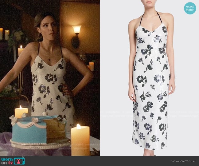 WornOnTV: Zari’s white floral sequin dress on Legends of Tomorrow ...