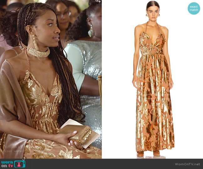 Gia Dress by Ulla Johnson worn by Yana (Kiandra Richardson) on Empire