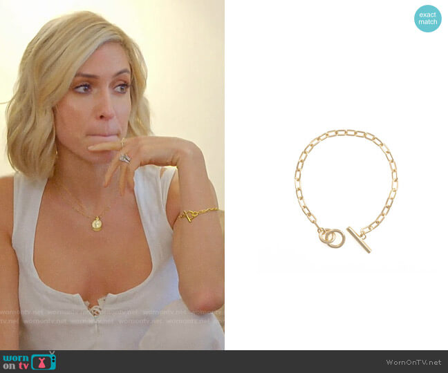 Uncommon James Chain Bracelet worn by Kristin Cavallari on Very Cavallari