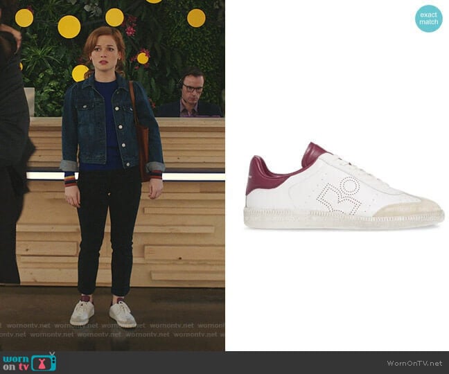 Bryce Low Top Sneakers by Isabel Marant worn by Zoey Clarke (Jane Levy) on Zoeys Extraordinary Playlist