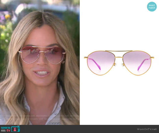 Cameran Eubanks by Diff worn by Teddi Mellencamp Arroyave on The Real Housewives of Beverly Hills