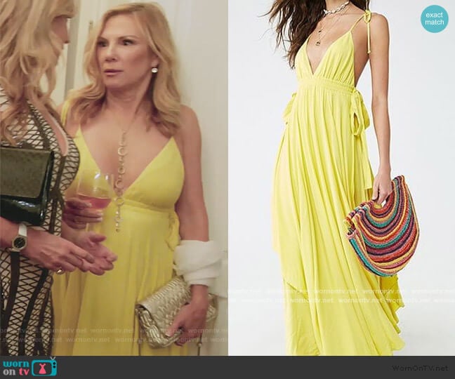 Maxi Dress by Forever 21 worn by Ramona Singer on The Real Housewives of New York City