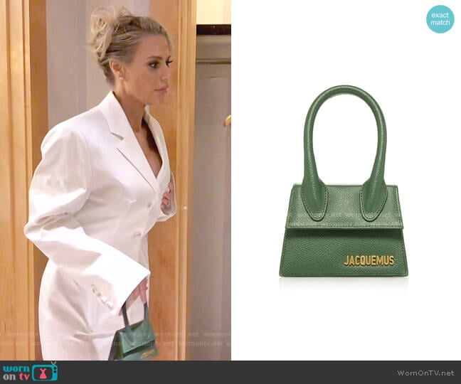 Le Chiquito Mini Leather Bag by Jacquemus worn by Dorit Kemsley on The Real Housewives of Beverly Hills