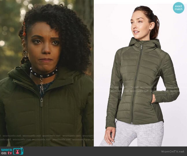 Extra Mile Jacket by Lululemon worn by Charlie (Maisie Richardson-Sellers) on Legends of Tomorrow