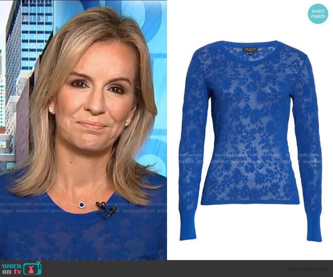 Perry Pullover by Rag & Bone worn by Dr. Jennifer Ashton on Good Morning America