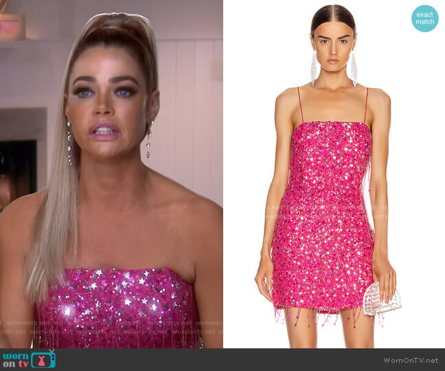 Heather Dress for Forward by Retrofete worn by Denise Richards on The Real Housewives of Beverly Hills