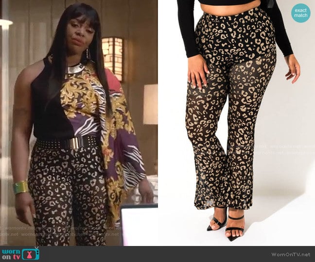 WornOnTV: Porsha’s black leopard print pants on Empire | Ta'Rhonda ...