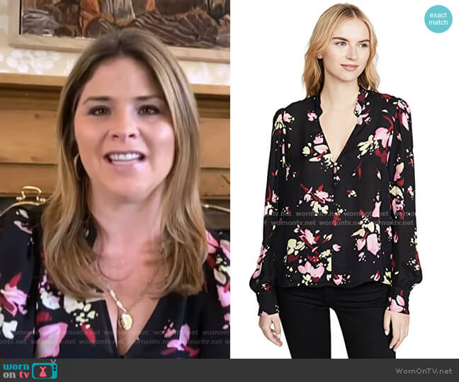 Rivera Top by A.L.C. worn by Jenna Bush Hager on Today