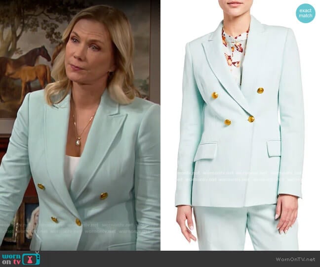 ALC Sedgewick Blazer worn by Brooke Logan (Katherine Kelly Lang) on The Bold and the Beautiful