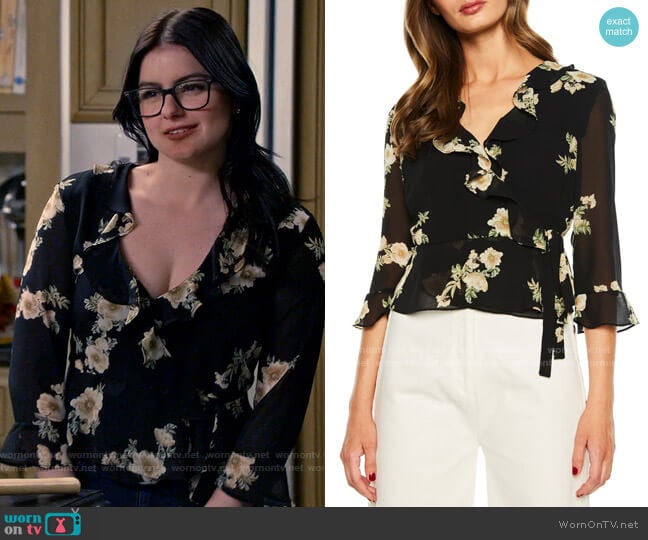 Bardot Catalina Top worn by Alex Dunphy (Ariel Winter) on Modern Family