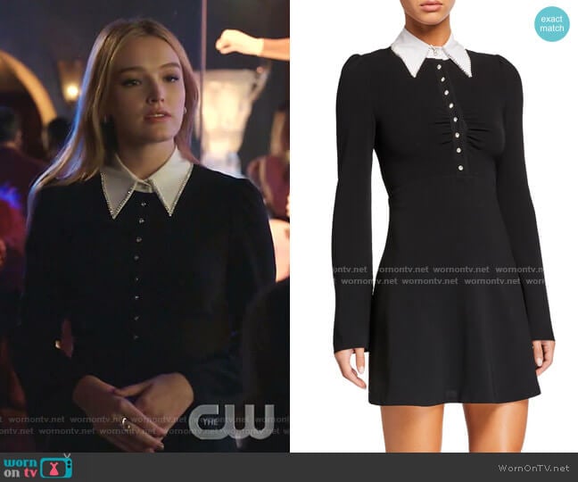 Aubrey Dress by Cinq a Sept worn by Kirby Anders (Maddison Brown) on Dynasty