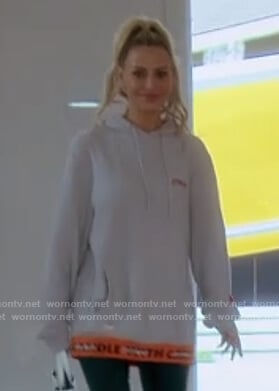 Dorit’s Handle With Care print on The Real Housewives of Beverly Hills