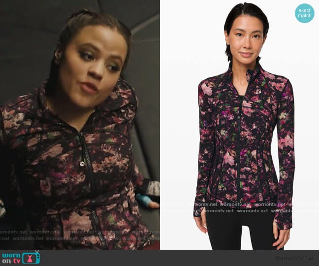 Define Jacket by Lululemon worn by Maggie Vera (Sarah Jeffery) on Charmed