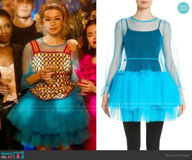 Molly Goddard Agatha Tulle Minidress worn by Pepper Smith (Julia Chan) on Katy Keene