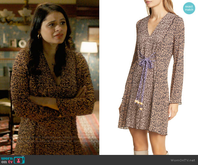 Nanushka Suki Dress worn by Mel Vera (Melonie Diaz) on Charmed