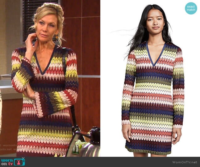 Jaime Dress by Ramy Brook worn by Kristen DiMera (Stacy Haiduk) on Days of our Lives