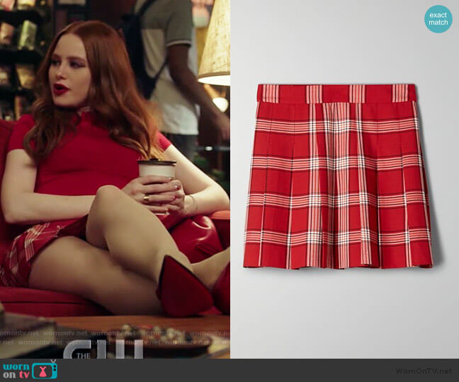 Sunday Best Skirts by Aritzia worn by Cheryl Blossom (Madelaine Petsch) on Riverdale