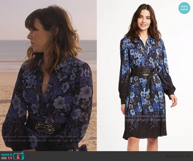 Hellen Dress by Elie Tahari worn by Judy Hale (Linda Cardellini) on Dead to Me