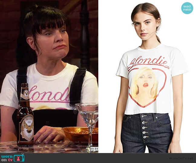 Blondie Tee by Madeworn Rock worn by Jackie (Pauley Perrette) on Broke