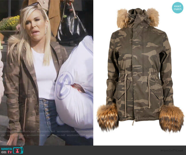 WornOnTV: Tinsley’s camo print hooded jacket on The Real Housewives of ...