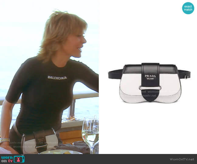 Sidonie Belt Bag by Prada worn by Lisa Rinna on The Real Housewives of Beverly Hills