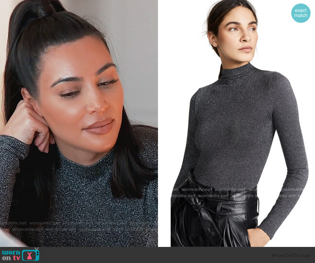 Joan Bodysuit by Wolford worn by Kim Kardashian  on Keeping Up with the Kardashians