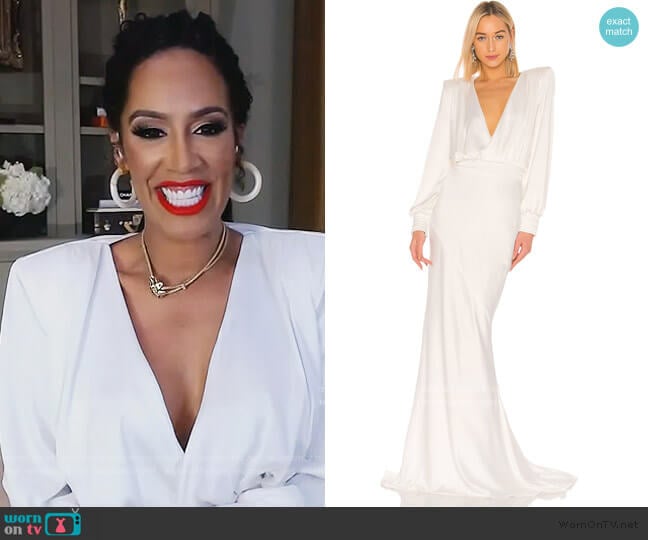 Betsy Gown by Zhivago worn by Tanya Sam on The Real Housewives of Atlanta