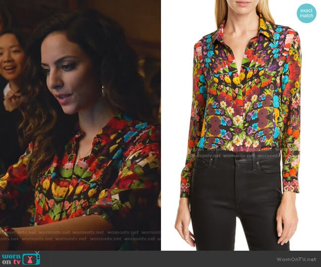 WornOnTV: Zari’s floral blouse and yellow coat on Legends of Tomorrow ...