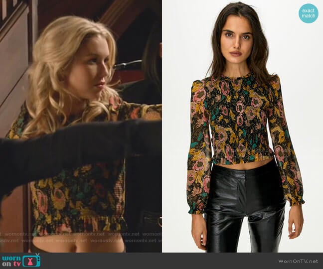 Lilith Blouse by Wilfred worn by Jade Falcon on Legends of Tomorrow