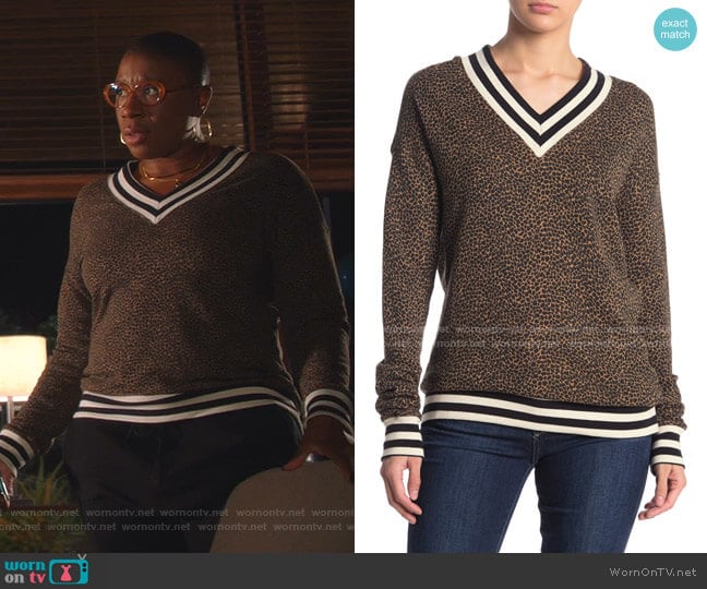 Ciao Sweater by n:PHILANTHROPY worn by Henrietta Wilson (Aisha Hinds) on 9-1-1