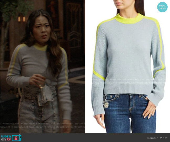 Logan Cashmere Ski Sweater by Rag & Bone worn by Mary Hamilton (Nicole Kang) on Batwoman