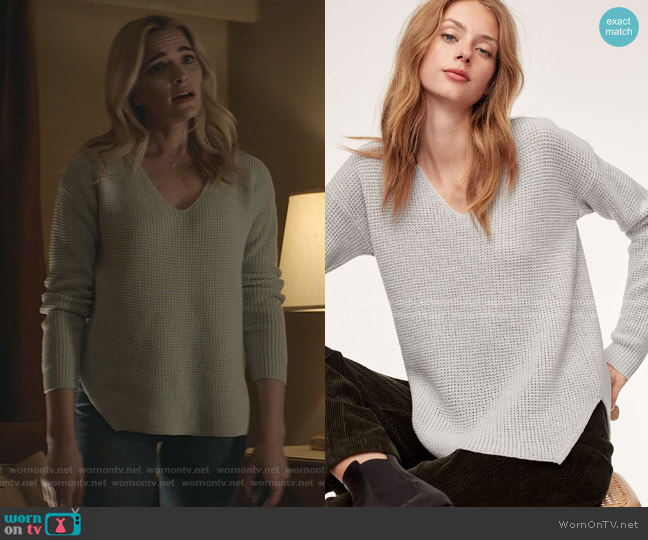 Wolter Sweater by Wilfred Free worn by Brianne Howey on Batwoman