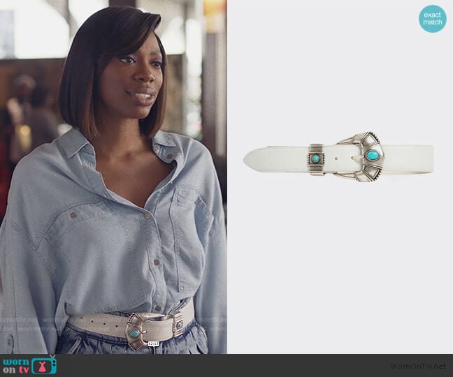 Siden Belt by Iro worn by Molly Carter (Yvonne Orji) on Insecure