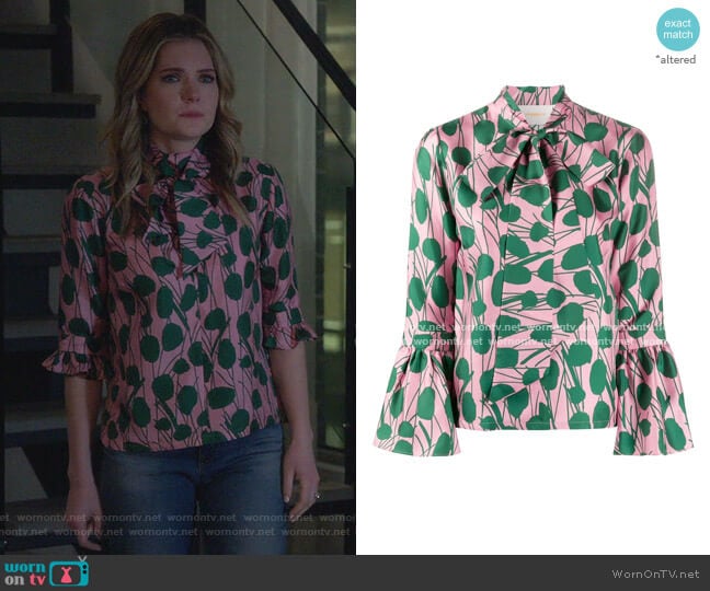 Happy Wrist Top by La Doublej worn by Sutton (Meghann Fahy) on The Bold Type