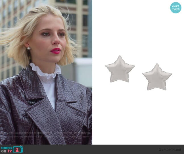 Balloon Star earrings by Marc Jacobs worn by Astrid (Lucy Boynton) on The Politician