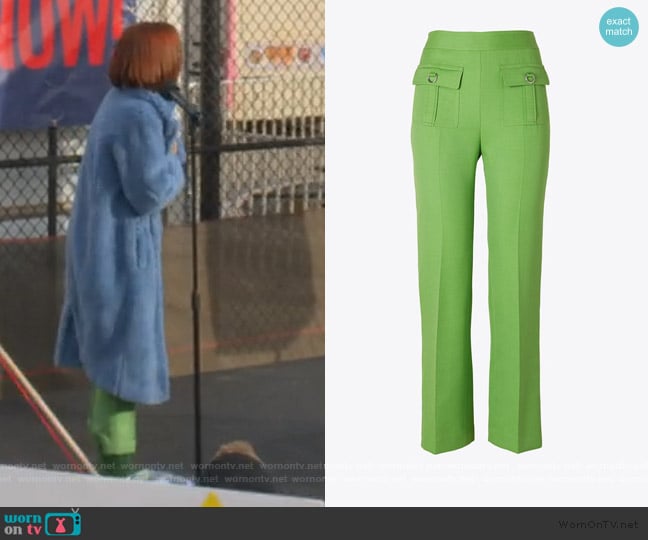 D-ring Pants by Tory Burch worn by Infinity Jackson (Zoey Deutch) on The Politician