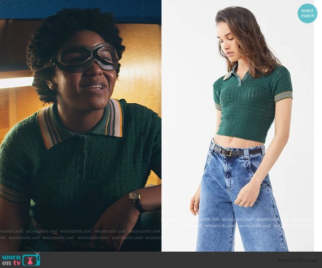 Rue Polo Sweater by Urban Outfitters worn by Beth Chapel (Anjelika Washington) on Stargirl