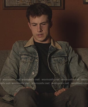 Clay's denim jacket on 13 Reasons Why