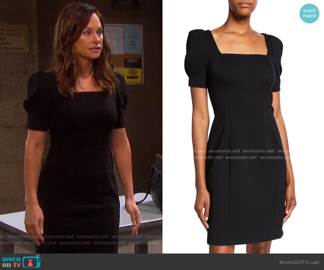 Nacia Dress by Elie Tahari Worn by Alyshia Ochse on Days of our Lives