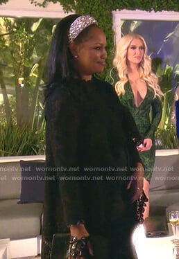 Garcelle's jewelled headband on The Real Housewives of Beverly Hills