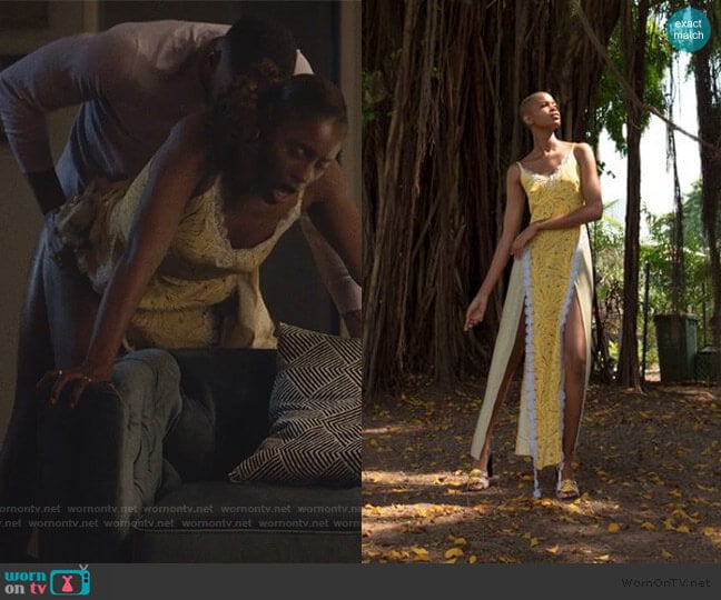 2019 S/S Collection by Lisa Folawiyo worn by Issa Dee (Issa Rae) on Insecure