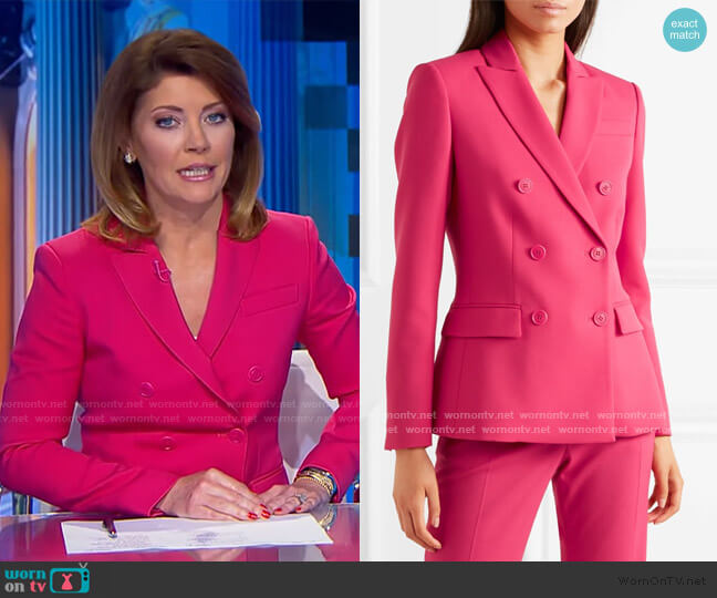 WornOnTV: Norah’s pink blazer on CBS Evening News | Norah O’Donnell ...