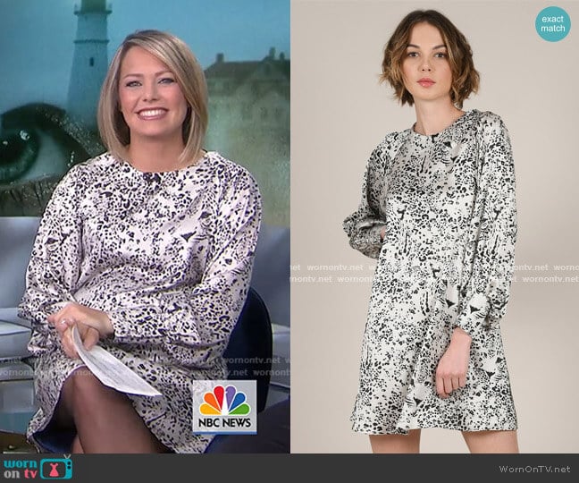 Estefania Shift Dress by Molly Bracken worn by Dylan Dreyer on Today