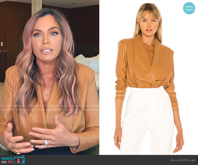 Caraline Bodysuit by NONchalant worn by Teddi Mellencamp Arroyave on The Real Housewives of Beverly Hills